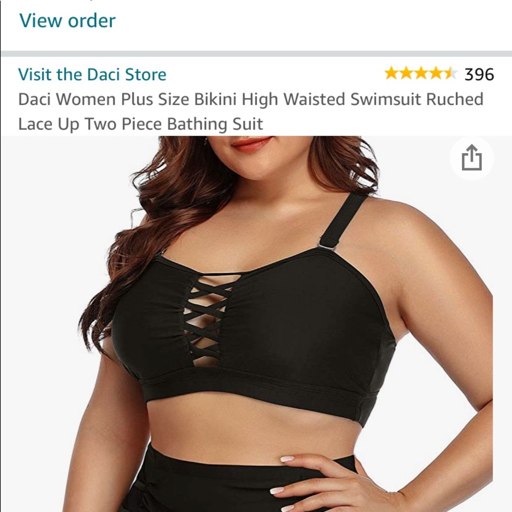 Daci swim top